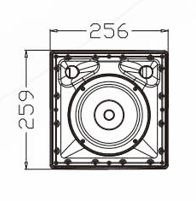 IP56 LT206 6.5" Middle-long Throw Plastic Speaker