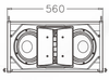 DLA408A 2×8'' Three-way Line Array Active Speaker 