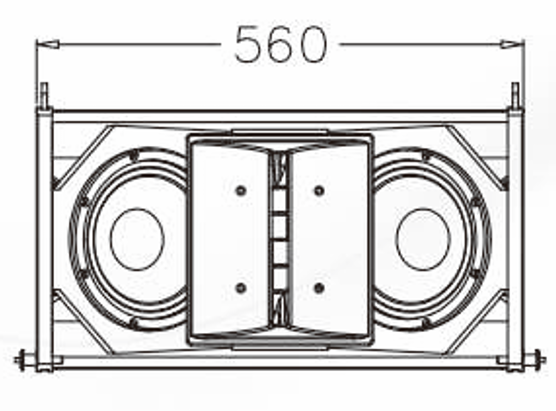 DLA408A 2×8'' Three-way Line Array Active Speaker 