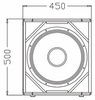 S115BAS 15'' Active Subwoofer