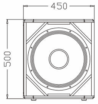 S115BAS 15'' Active Subwoofer