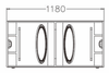 DLA218B 2x18'' Line Array Speaker