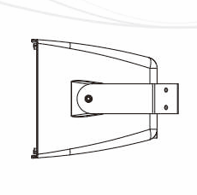 IP56 LT206T 6.5" Middle-long Throw Plastic Speaker, with 100V Transformer