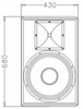  KR15 15'' Two-way Full-range Entertainment Speaker 