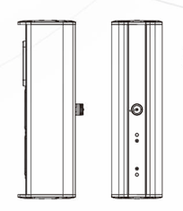 IP56 CL4023B/CL4023W 2x4" Column Speaker