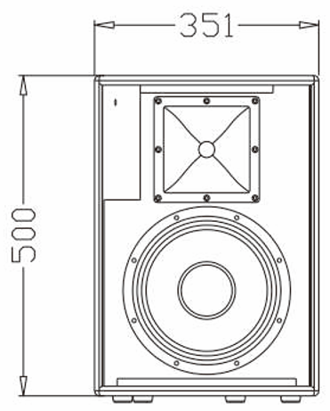FT102 10'' Two-way Professioal Speaker