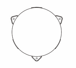 IP56 LS208 8'' All-weather Landscape Speaker