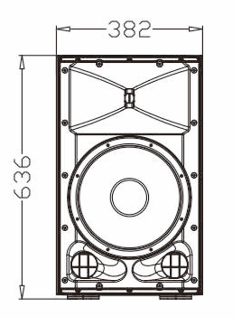 PS Series PS112/PS112A 12'' Engineering Plastic Speaker