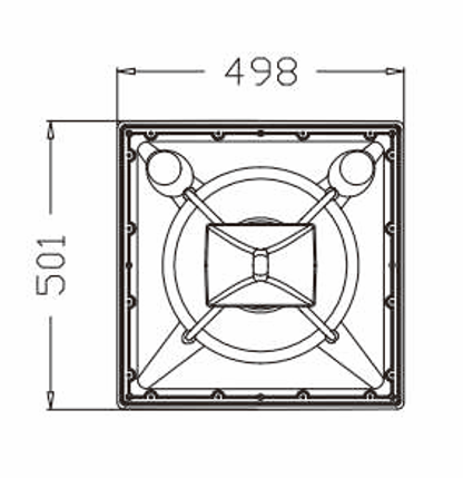 IP56 LT215T 15'' Full Range Waterproof Speaker Cabinet ,with 100V Transdormer