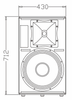 LH15Ⅱ 15'' TWO-Way 400W Loudspeaker