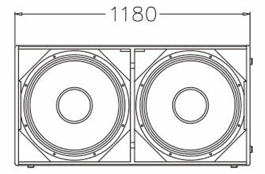 DLA221W 2×21'' Subwoofer