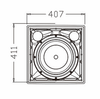 IP56 LTP212P 12'' Two-way Coaxial Loudspeaker