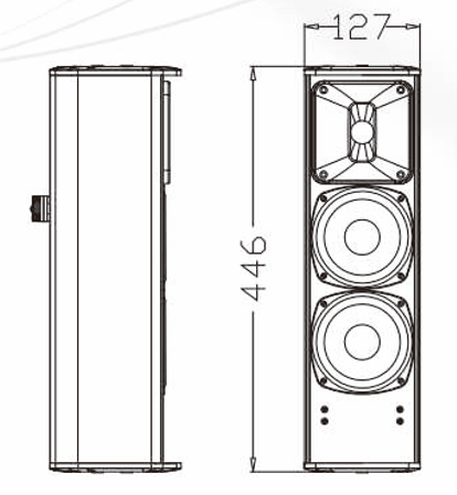 IP56 CL4023BT/CL4023WT 2x4