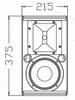 U106Ⅵ 6.5'' Two-Way Full Range Speaker 