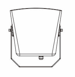 IP56 LT208 8'' Full Range Waterproof Speaker