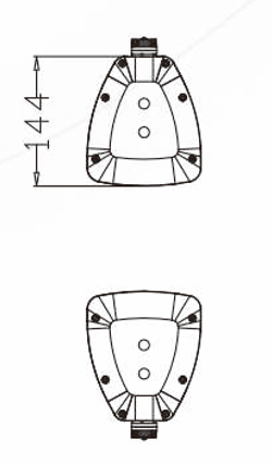 IP56 CL4023BT/CL4023WT 2x4