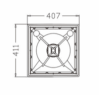 IP56 LT212T 12" Plastic Waterproof Speaker,with 100V Transformer