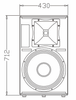 LH15HⅡ 15'' TWO-Way Full Range Speaker