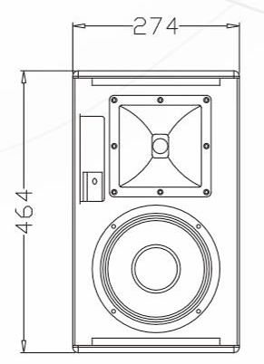 LH8Ⅱ 8'' Two-Way Full-range Speaker