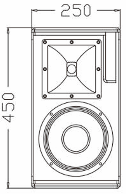 U108Ⅵ 8'' TWO-Way Full Range Speaker