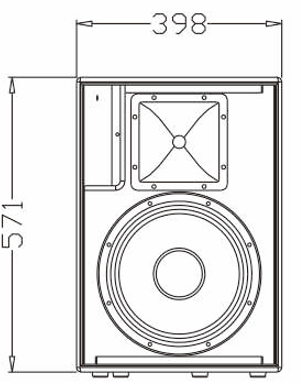 FT122 12'' Regular Professional Speaker