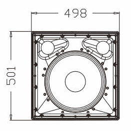 IP56 LTP115B 1×15'' Subwoofer